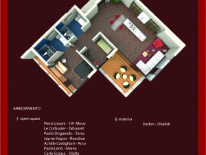 le corbusier home low-poly 3D Model