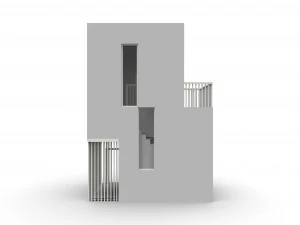 tiny forest house 3D Model