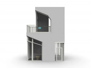 tiny forest house 3D Model