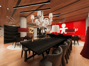 restaurant bar shop concept alessi and marcel wanders 3D Model