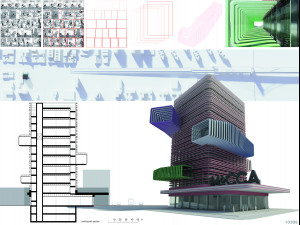 building for comics Modèle 3D