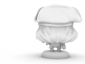 Funko POP Pirata do Caribe Jack Sparrow Modelo de Impressão 3D