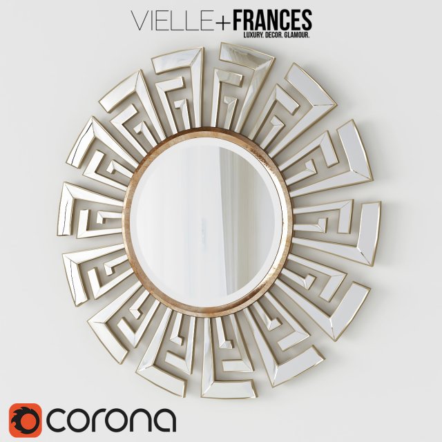 Cleopatra Mirror Modèle 3D .c4d .max .obj .3ds .fbx .stl .blend 