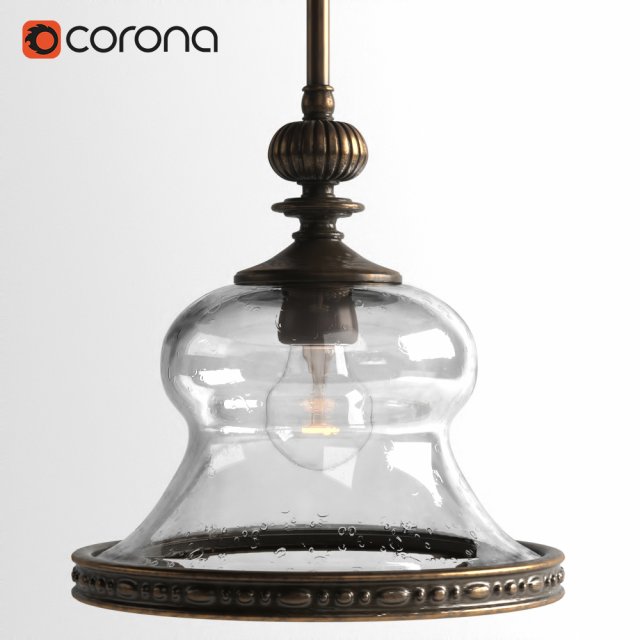 Pandant Lamp Fiorentino 3D 模型 .c4d .max .obj .3ds .fbx .stl .blend 