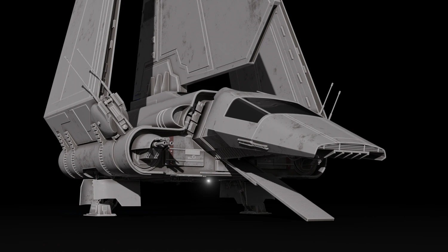 lanzadera lambda Modelo 3D .c4d .max .obj .3ds .fbx .stl .blend 