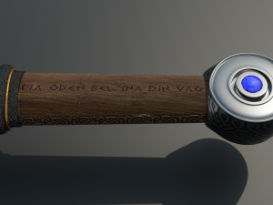 bastard sword 3D Модель