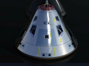 아폴로 명령 모듈 3D 모델