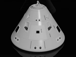 아폴로 명령 모듈 3D 모델