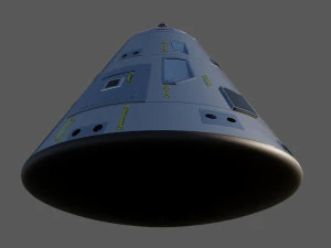 아폴로 명령 모듈 3D 모델