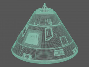 apollo command module 3D Model