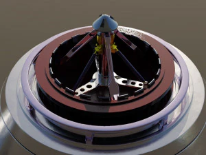 아폴로 명령 모듈 3D 모델