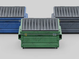 Tempat sampah Model 3D