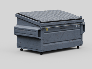 Dumpster Modello 3D