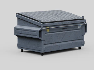 Tempat sampah Model 3D