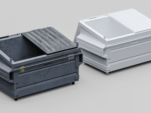 Dumpster Modello 3D