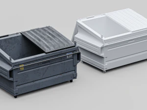 Tempat sampah Model 3D