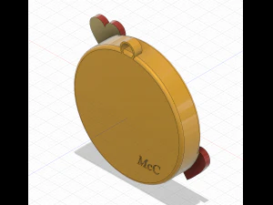 emoji keychain 3D Print Model