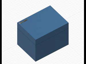 इंटरलॉकिंग वाला बॉक्स 3D प्रिंट मॉडल