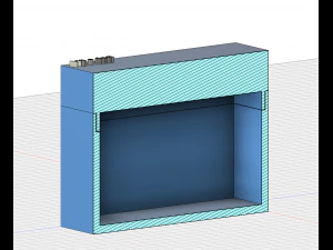 box with interlocking 3D Print Model