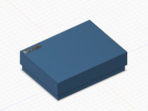 box with interlocking 3D Print Model
