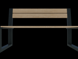 bench 3D 모델