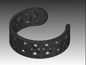 bracelet Modèles 3D en vedette