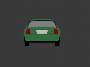 crown victoria lowpoly car model 3D Модель