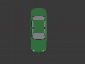 crown victoria lowpoly car model 3D Модель