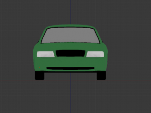 crown victoria lowpoly car model 3D Модель