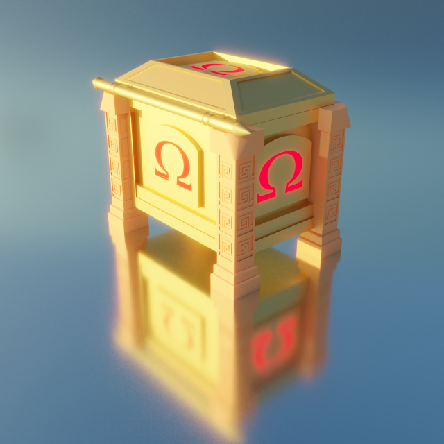 treasure chest 3D Model .c4d .max .obj .3ds .fbx .stl .blend 