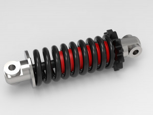 shock absorber Model 3D