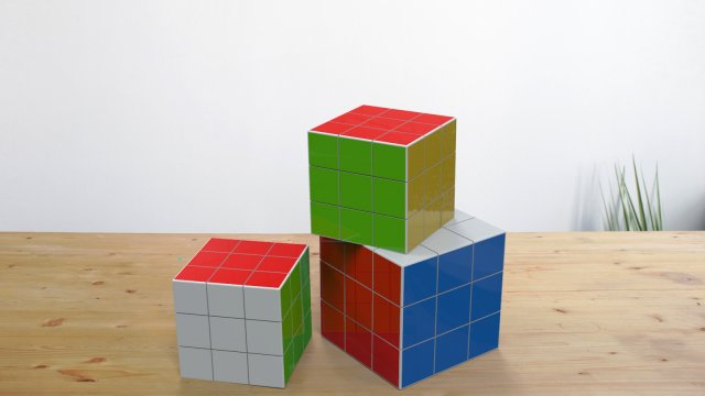 rubix cube Model 3D .c4d .max .obj .3ds .fbx .stl .blend 