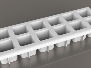 ice tray 3D-Modell