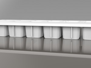 ice tray 3D-Modell