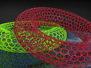 hexagonal mesh ring 3D Model