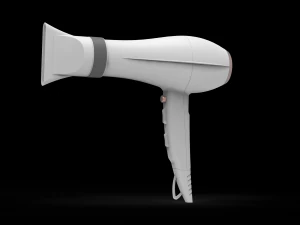 hair dryer tefal respect moving air hv6071k0 3D Model