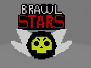 brawl stars game icon 3D Model