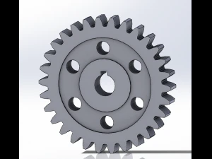 ingranaggio di innesto Modello 3D