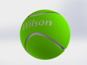 tennis ball 3D-Modell