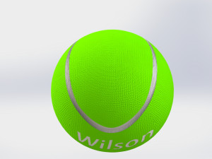 tennis ball 3D-Modell