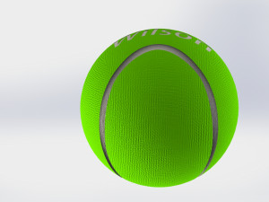 tennis ball 3D-Modell