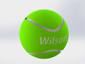 tennis ball 3D-Modell
