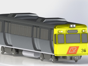 emu36 train 3D Model
