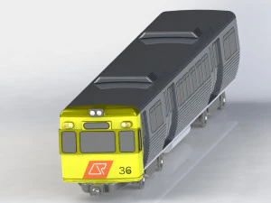 emu36 train 3D Model