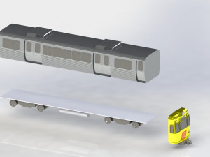 emu36 train Modelo 3D