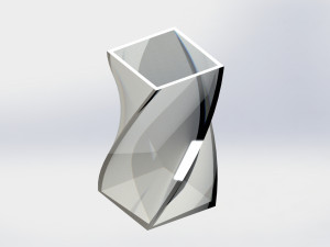 vase twist 3D Print Model