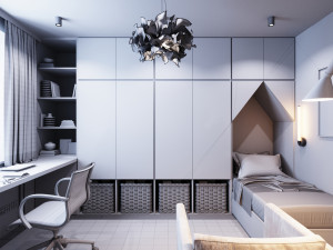 children room scene 3D Model