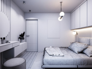 bedroom 02 3D मॉडल
