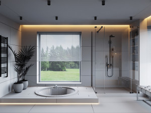 modern bathroom interior scene 3D Модель