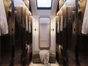 guarda-roupa elegante Modelo 3D